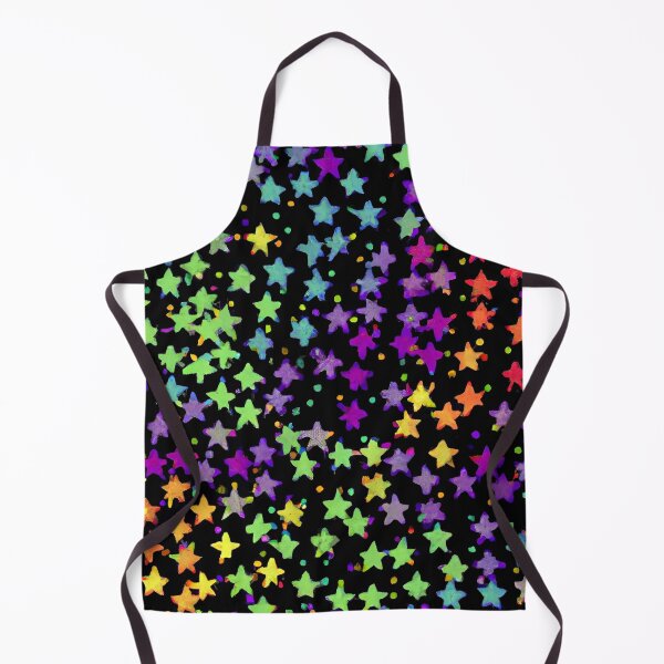 Item preview, Stars Neon Color Pattern Abstract Rainbow designed and sold by Deanmindvortex.