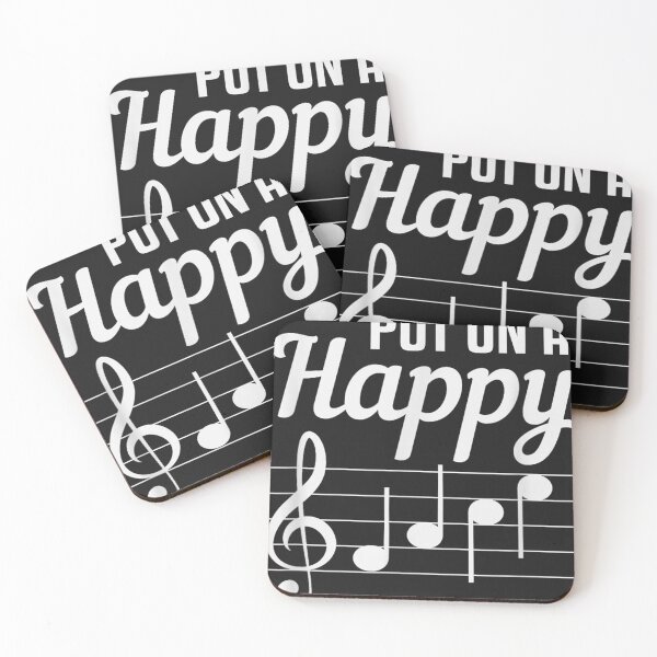 Item preview, Funny Put On A Happy Face Music Teacher  designed and sold by TaraAbraham.