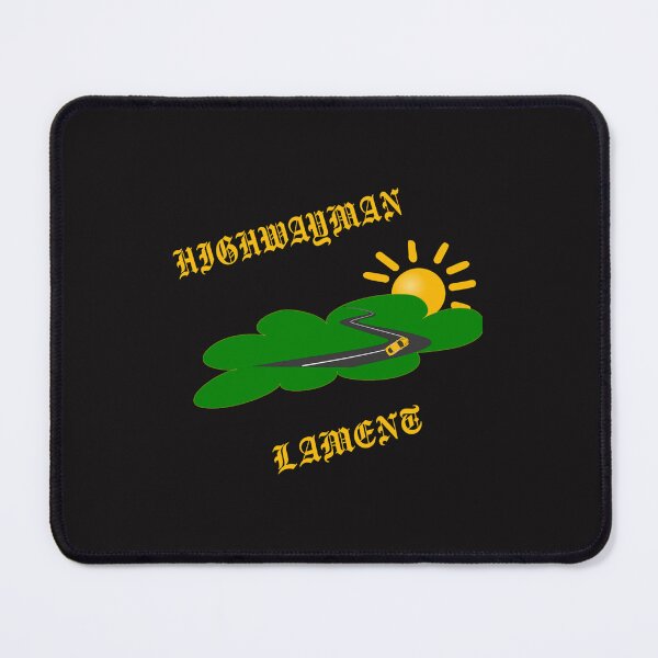 Item preview,  Highwayman lament rising sun yellow car on highway   designed and sold by JedediahErnse.