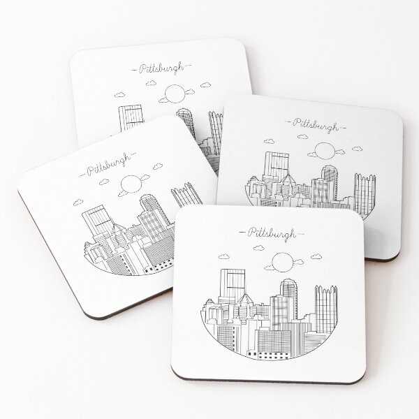 Item preview, Arte del horizonte de Pittsburgh designed and sold by Digital4youLk.
