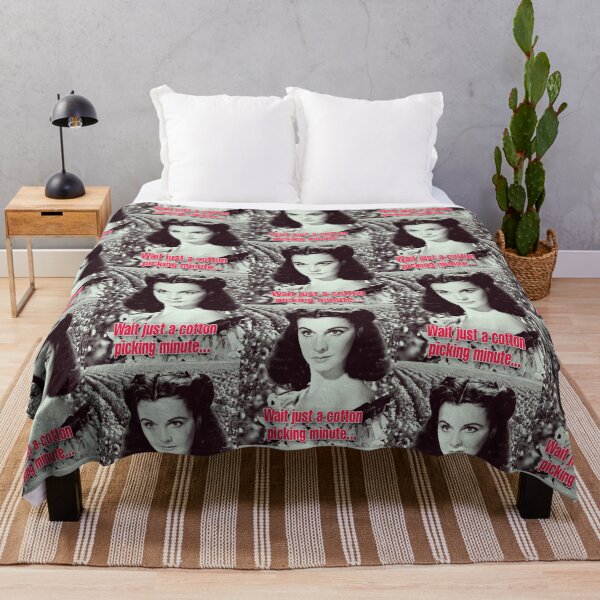Item preview, Scarlett O'Hara wait just a cotton picking minute designed and sold by David Shelton.