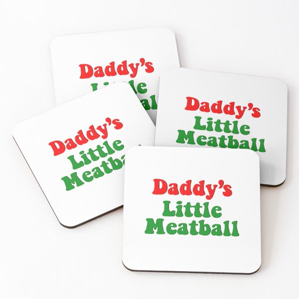 Item preview, Daddy Little Meatball Italian designed and sold by VivianneCremin.