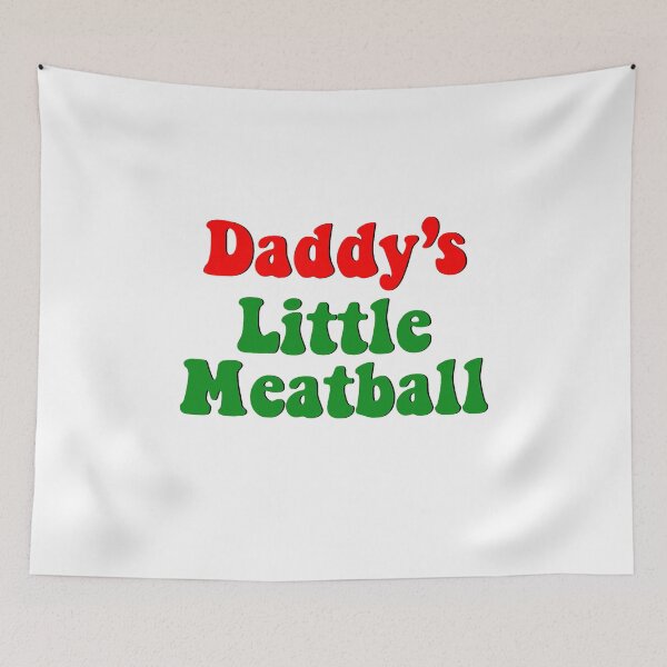 Item preview, Daddy Little Meatball Italian designed and sold by VivianneCremin.