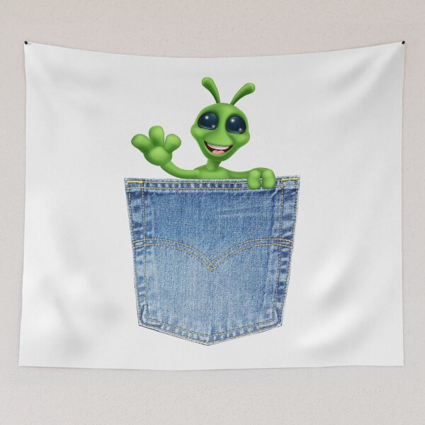 Item preview, Pocket Alien Friend designed and sold by MelissaMystery.