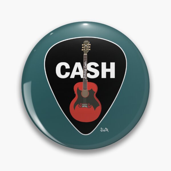 Item preview, Cash Guitar and Pick  designed and sold by ReubenBurke.