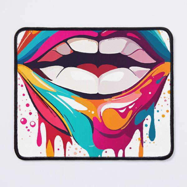 Item preview, juicy colourful lips designed and sold by roseannrodero.