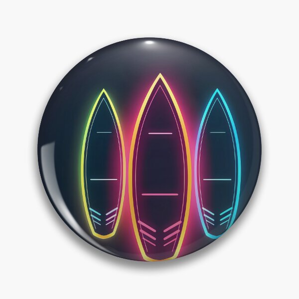 Item preview, "Bright Nights of Surfing" designed and sold by Art-Vortex-fr.