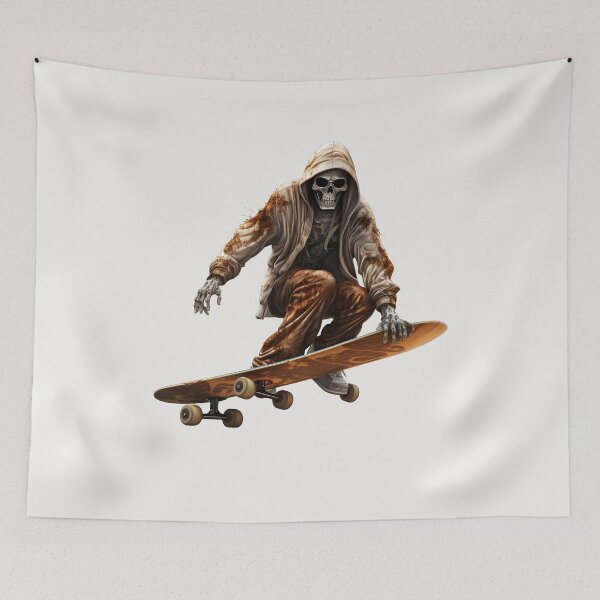 Item preview, Bones and Boards: The Skateboarding Reaper designed and sold by Skeelo702.