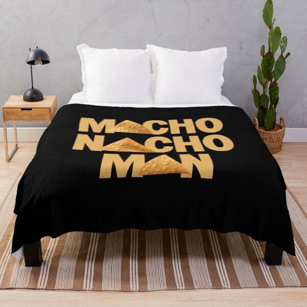 Item preview, I want to be a Macho Nacho Man - Taco Tuesdays designed and sold by goldentusk.