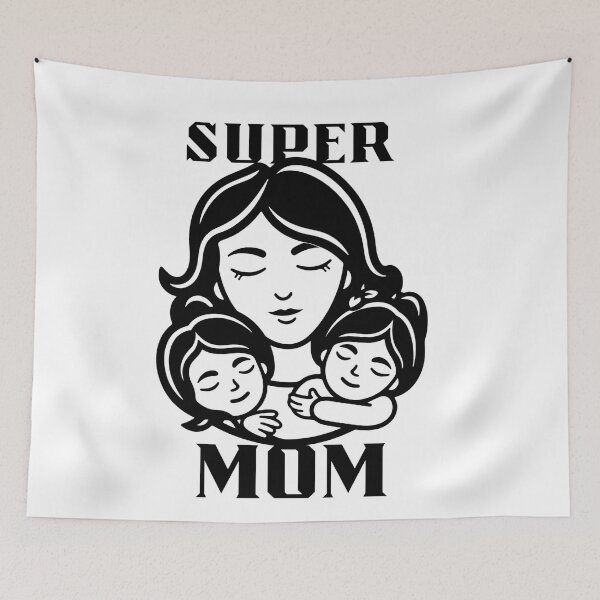 Item preview, super mom designed and sold by Ahati17.