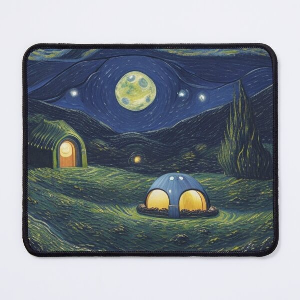 Item preview, Van Gogh - alien planet designed and sold by Starry night Cherry blossom.