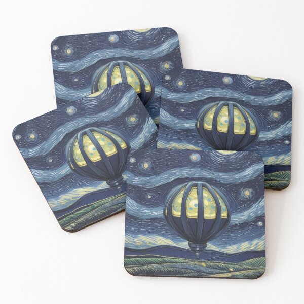 Item preview, Van Gogh - alien space ship designed and sold by Starry night Cherry blossom.
