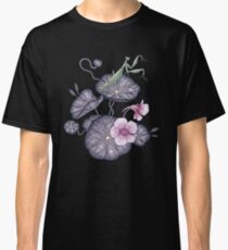 Black Indian cress garden. Classic T-Shirt