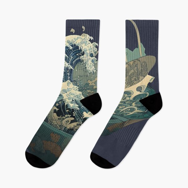 Item preview, Great Wave Off Kanagawa Ramen Noodles designed and sold by HideTheInsanity.