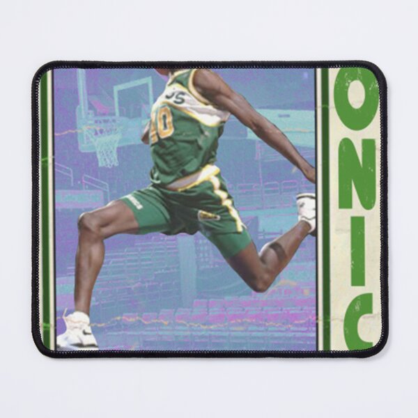 Item preview, Shawn Kemp Retro Basketball Trading Card Design designed and sold by MelvinHenson3.