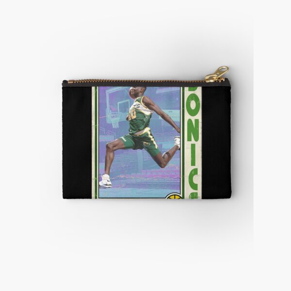 Artikelvorschau, Shawn Kemp Retro-Basketball-Sammelkartendesign entworfen und verkauft von MelvinHenson3.