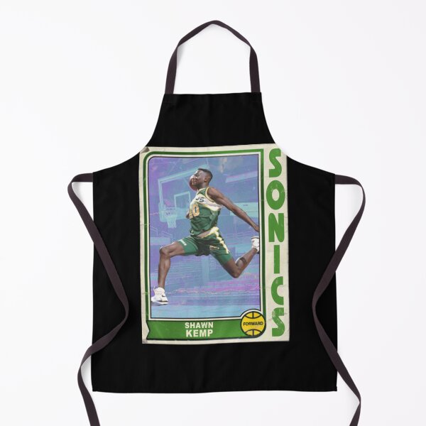 Item preview, Shawn Kemp Retro Basketball Trading Card Design designed and sold by MelvinHenson3.