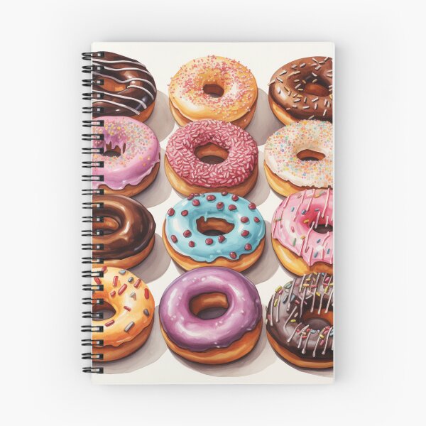 Item preview, Scrumptious doughnuts designed and sold by JeNoStudio.