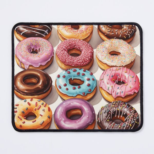 Item preview, Scrumptious doughnuts designed and sold by JeNoStudio.