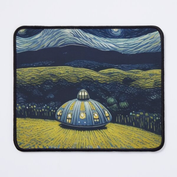 Item preview, Van Gogh - ufo alien spacecraft designed and sold by Starry night Cherry blossom.