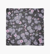 Black Indian cress garden. Scarf