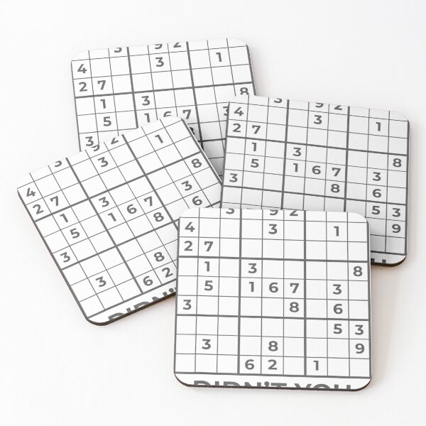 Item preview, Funny Math Puzzle Sudoku  designed and sold by ChristopherHove.