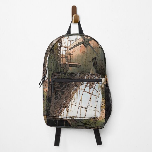 Item preview, Vintage airplane in disrepair designed and sold by Ophanim1.