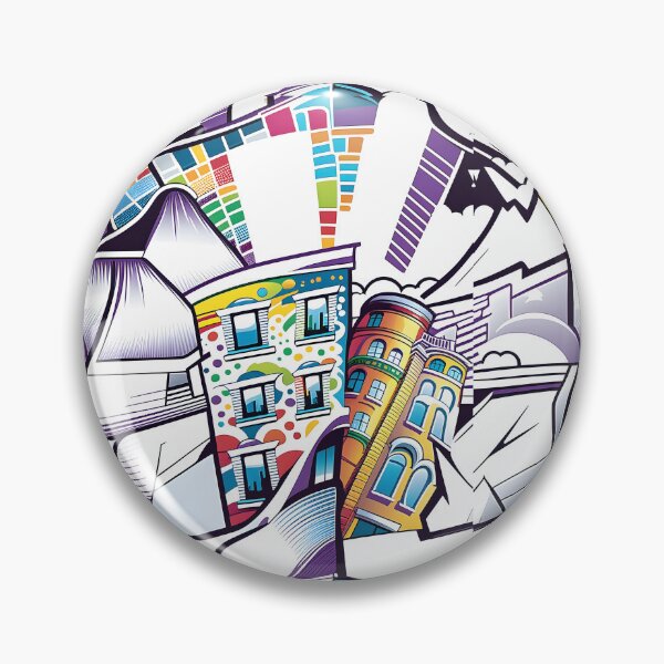 Item preview, Abstract Cityscape II designed and sold by DevemDavam.