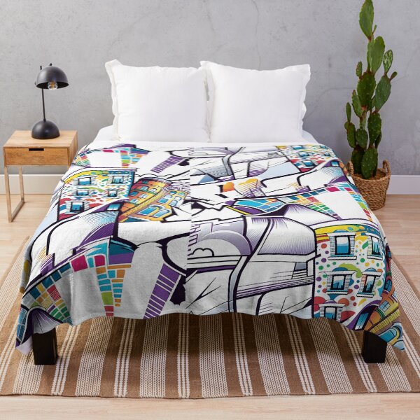 Item preview, Abstract Cityscape II designed and sold by DevemDavam.