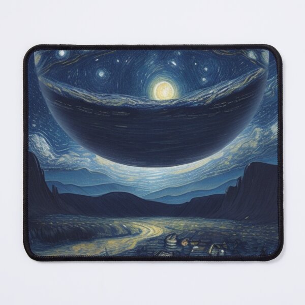 Item preview, Van Gogh - alien planet moon designed and sold by Starry night Cherry blossom.