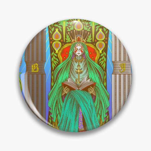 Item preview, The High Priestess Tarot Illustration  designed and sold by WOLForDEER.