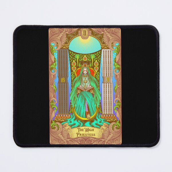 Item preview, The High Priestess Tarot Illustration  designed and sold by WOLForDEER.