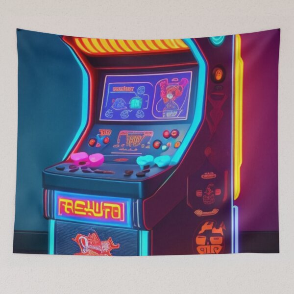 Item preview, Neon gaming machine designed and sold by mikaws.