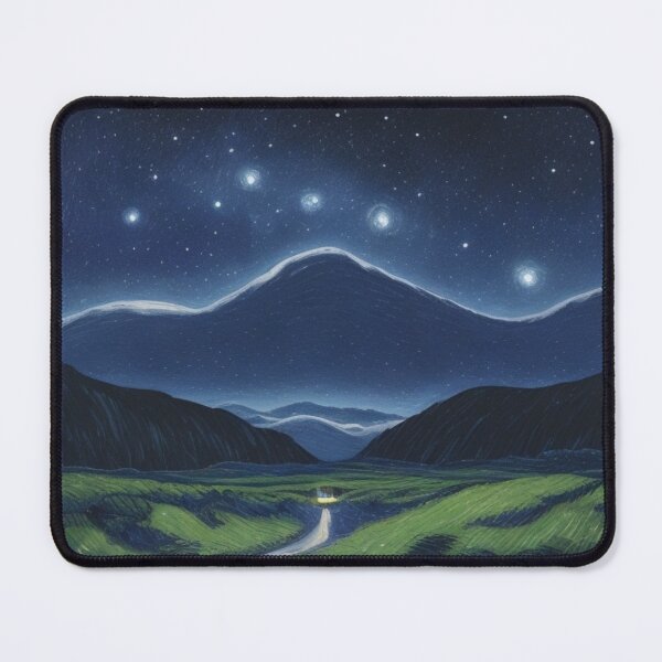 Item preview, Van Gogh - alien planet landscape designed and sold by Starry night Cherry blossom.