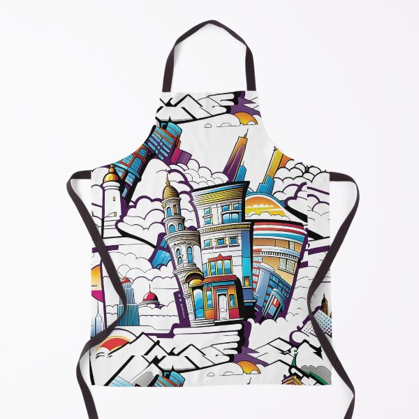 Item preview, Abstract Cityscape III designed and sold by DevemDavam.