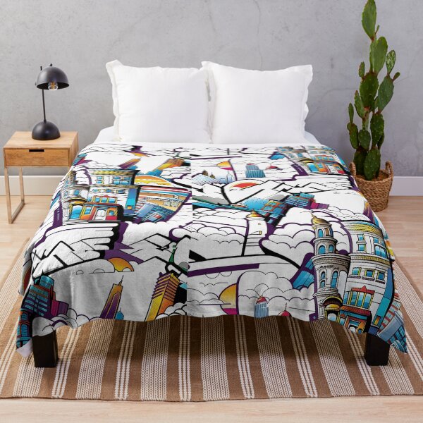 Item preview, Abstract Cityscape III designed and sold by DevemDavam.