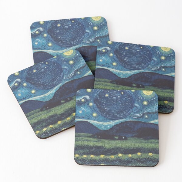 Item preview, Van Gogh - alien planet designed and sold by Starry night Cherry blossom.