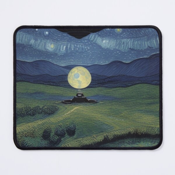 Item preview, Van Gogh - alien spacecraft designed and sold by Starry night Cherry blossom.