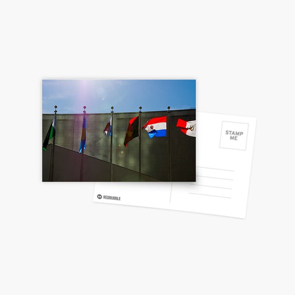 Aperçu de l'œuvre Drapeaux des Nations Unies créée et vendue par Richie Wessen.