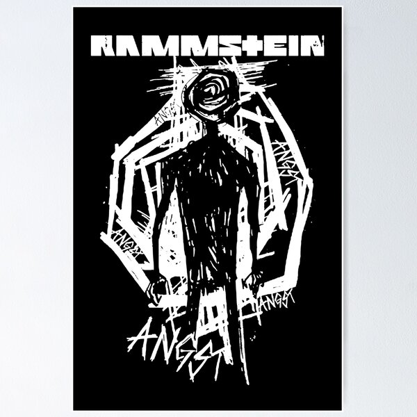 Rammstein Lyrics Wall Art for Sale