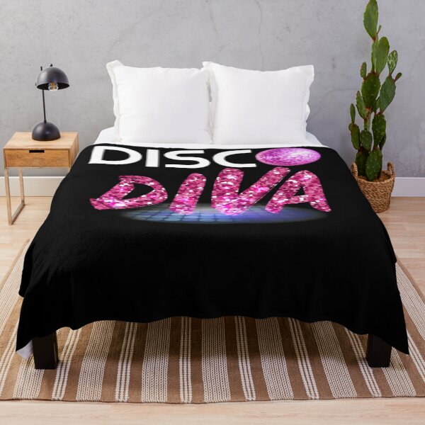 Item preview, Disco Diva Tee, Retro 70s product, Vintage 80s print Classic designed and sold by JudKonopelski.