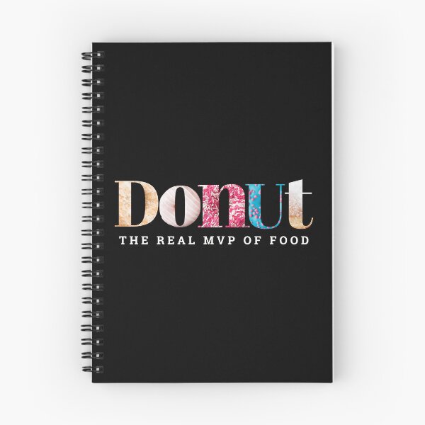 Item preview, Donut the real MVP of Food designed and sold by WhitepaperStyle.