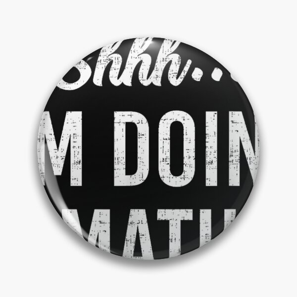 Item preview, Shhh I'm Doing Math  Funny Gym Fitness designed and sold by MarkMaloneA.