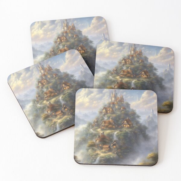 Item preview, Cloud Village designed and sold by Patricia Johnston.