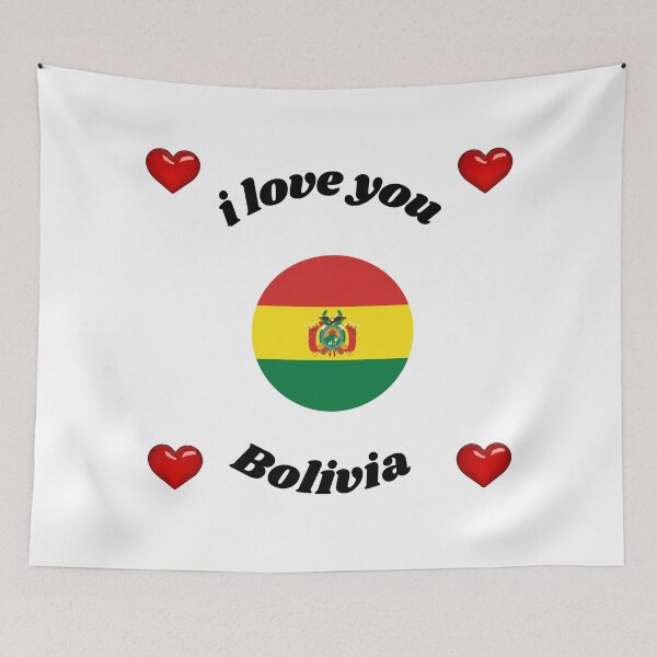 Item preview, bolivia flag designed and sold by CARANIACLS.