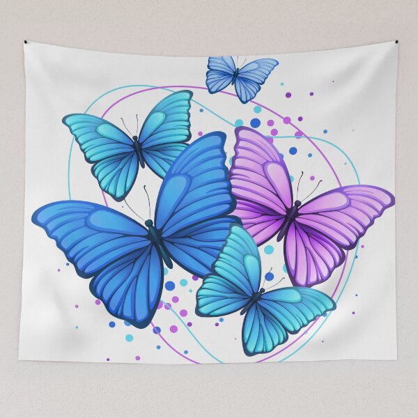 Item preview, A beautiful artwork of butterflies designed and sold by drsaver.