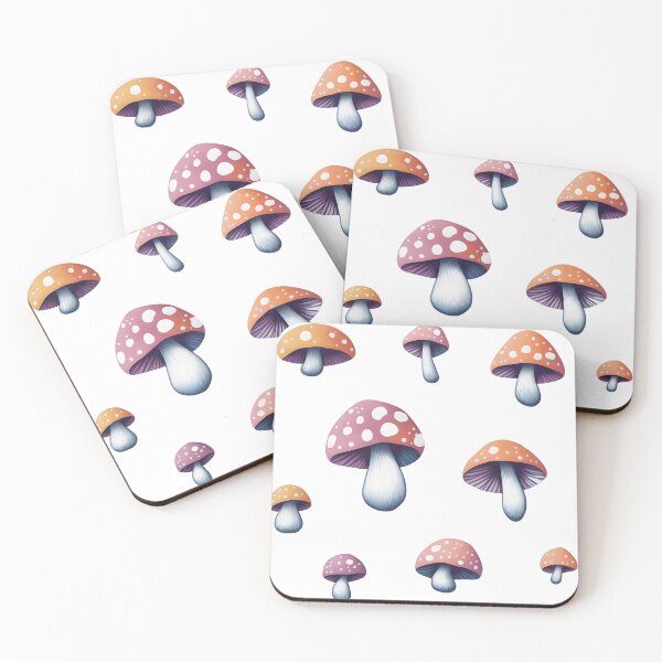 Item preview, Enchanted Forest Finds - Mushroom Illustration designed and sold by DimHel2.