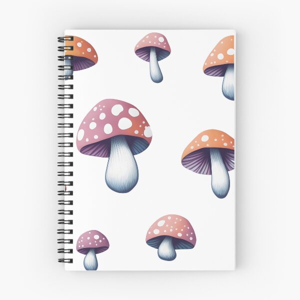Item preview, Enchanted Forest Finds - Mushroom Illustration designed and sold by DimHel2.