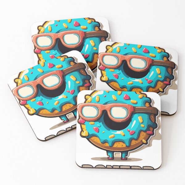 Item preview, Donerd - donut pequeño monstruo designed and sold by vanessshan.