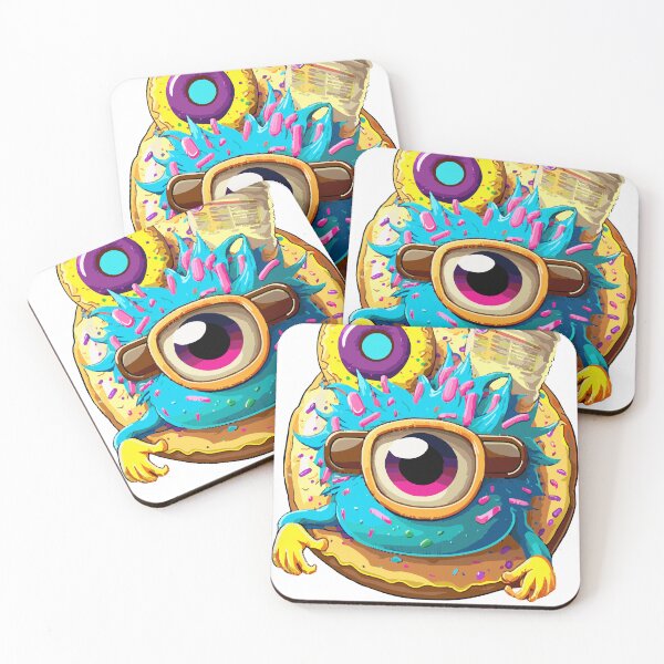 Item preview, there is no spoon  - all knowing donut designed and sold by vanessshan.